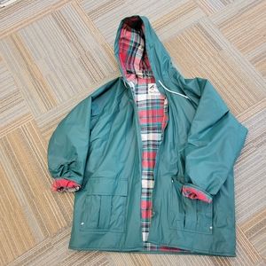 MISTY Harbor All weather rain slicker Vintage!  Euc